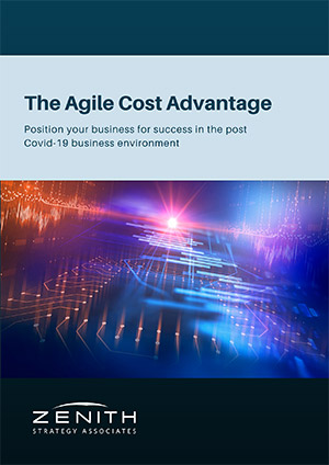 The Agile Cost Advantage, cover