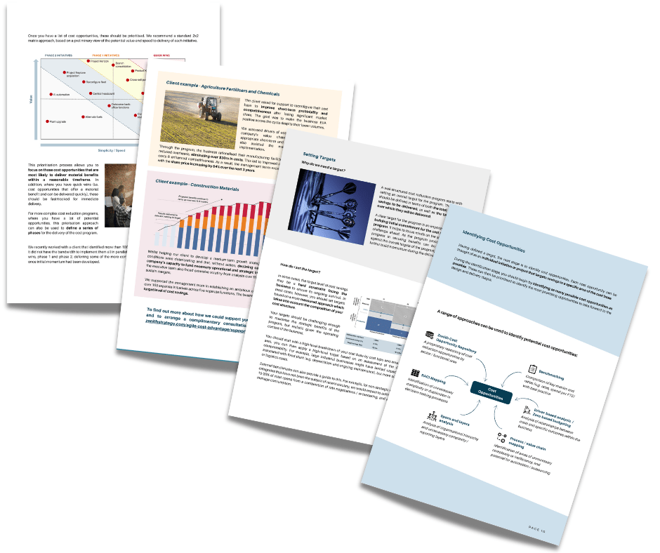 Excerpt spreads from the report